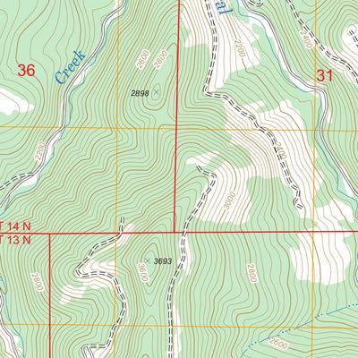 US Forest Service - Topo Anderson Lake, WA FSTopo Legacy digital map