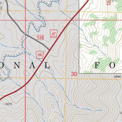 US Forest Service - Topo Anderson Ranch Dam, ID FSTopo Legacy digital map