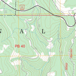 US Forest Service - Topo Andies Prairie, OR FSTopo Legacy digital map