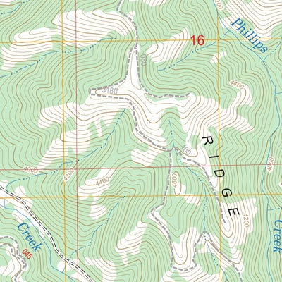 US Forest Service - Topo Andies Prairie, OR FSTopo Legacy digital map