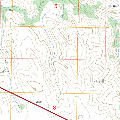 US Forest Service - Topo Andrews, NE FSTopo Legacy digital map