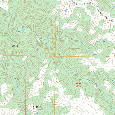 US Forest Service - Topo Andrews, NE FSTopo Legacy digital map