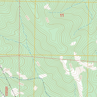 US Forest Service - Topo Angel Peak, NV FSTopo Legacy digital map