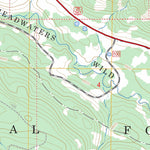 US Forest Service - Topo Angle Mountain, WY FSTopo Legacy digital map