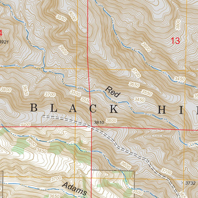 US Forest Service - Topo Angostura Reservoir, SD FSTopo Legacy digital map