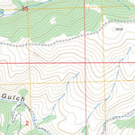 US Forest Service - Topo Antelope Creek, MT FSTopo Legacy digital map
