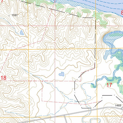 US Forest Service - Topo Antelope Island, SD FSTopo Legacy digital map