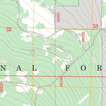US Forest Service - Topo Antelope Mountain, OR FSTopo Legacy digital map