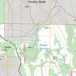 US Forest Service - Topo Antelope Mountain, OR FSTopo Legacy digital map