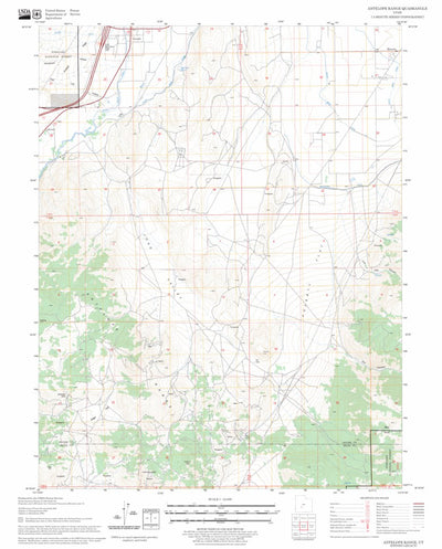 US Forest Service - Topo Antelope Range, UT FSTopo Legacy digital map