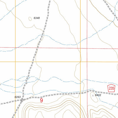 US Forest Service - Topo Antelope Spring, NV FSTopo Legacy digital map