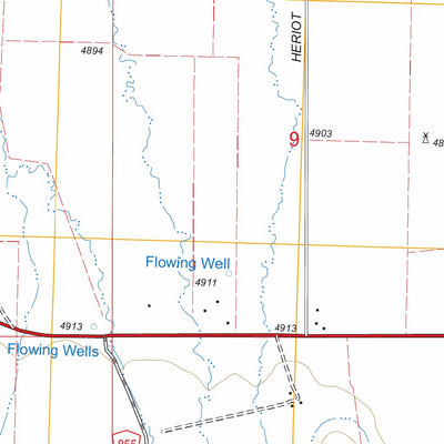 US Forest Service - Topo Antelope Valley, CA FSTopo Legacy digital map
