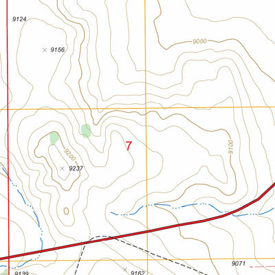 US Forest Service - Topo Antero Reservoir, CO FSTopo Legacy digital map
