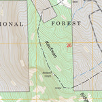 US Forest Service - Topo Antero Reservoir, CO FSTopo Legacy digital map