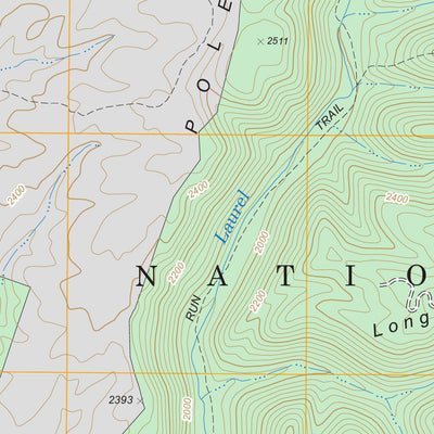 US Forest Service - Topo Anthony, WV FSTopo Legacy digital map