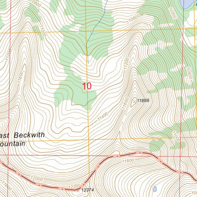 US Forest Service - Topo Anthracite Range, CO FSTopo Legacy digital map