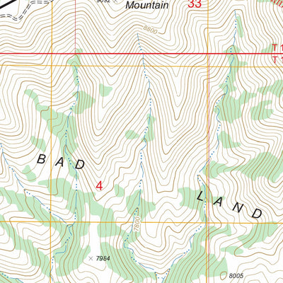 US Forest Service - Topo Anthro Mountain, UT FSTopo Legacy digital map