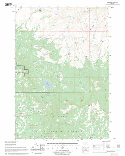 US Forest Service - Topo Antone, OR FSTopo Legacy digital map