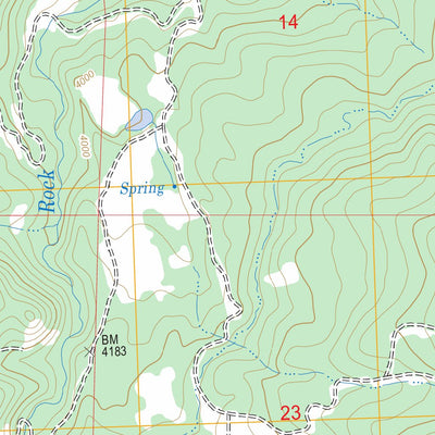 US Forest Service - Topo Antone, OR FSTopo Legacy digital map