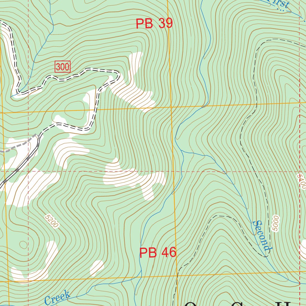 Antone, OR FSTopo Legacy Map by US Forest Service - Topo | Avenza Maps