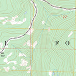 US Forest Service - Topo Antone Spring, CO FSTopo Legacy digital map