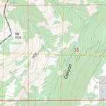 US Forest Service - Topo Antone Spring, CO FSTopo Legacy digital map