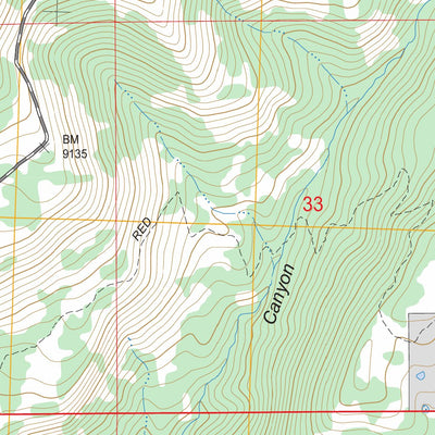 US Forest Service - Topo Antone Spring, CO FSTopo Legacy digital map