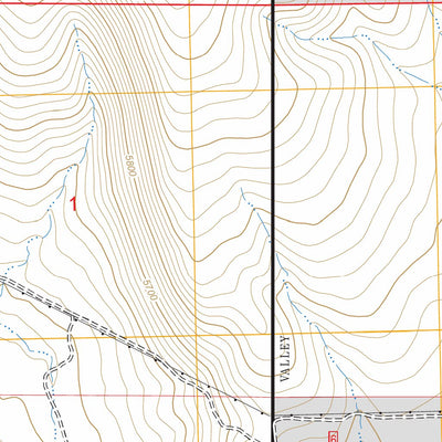 US Forest Service - Topo Anvil Rock, AZ FSTopo Legacy digital map