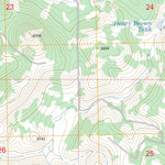 US Forest Service - Topo Anvil Rock, AZ FSTopo Legacy digital map