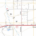 US Forest Service - Topo Anza, CA FSTopo Legacy digital map