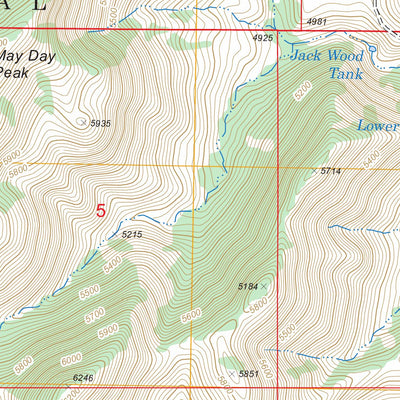 US Forest Service - Topo Apache, AZ FSTopo Legacy digital map