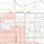 US Forest Service - Topo Apache Junction, AZ FSTopo Legacy digital map