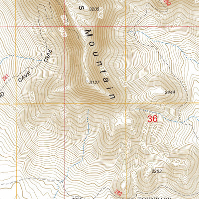 US Forest Service - Topo Apache Junction, AZ FSTopo Legacy digital map