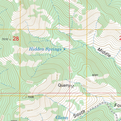 US Forest Service - Topo Apache Peak, AZ FSTopo Legacy digital map