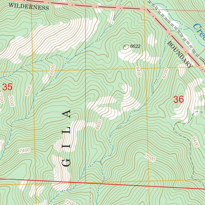 US Forest Service - Topo Apache Peak, NM FSTopo Legacy digital map