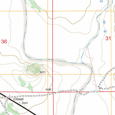 US Forest Service - Topo Apache Springs, NM FSTopo Legacy digital map