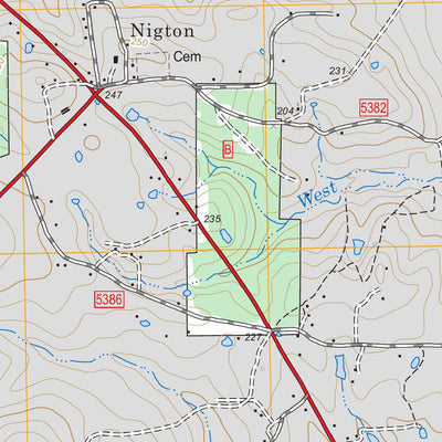 US Forest Service - Topo Apple Springs, TX FSTopo Legacy digital map