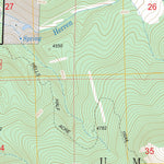 US Forest Service - Topo Arbuckle Mountain, OR FSTopo Legacy digital map