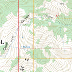 US Forest Service - Topo Arc Dome, NV FSTopo Legacy digital map