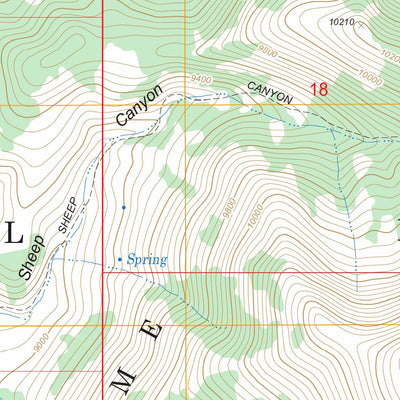 US Forest Service - Topo Arc Dome, NV FSTopo Legacy digital map