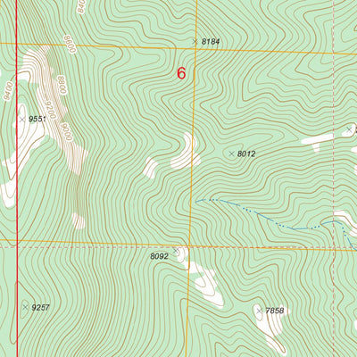 US Forest Service - Topo Arch Canyon, NV FSTopo Legacy digital map