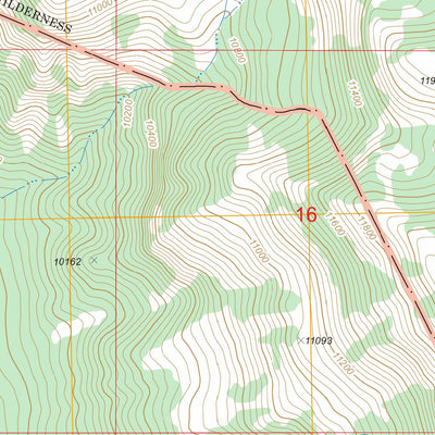 US Forest Service - Topo Archuleta Creek, CO FSTopo Legacy digital map