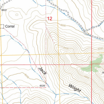 US Forest Service - Topo Arco Hills, ID FSTopo Legacy digital map