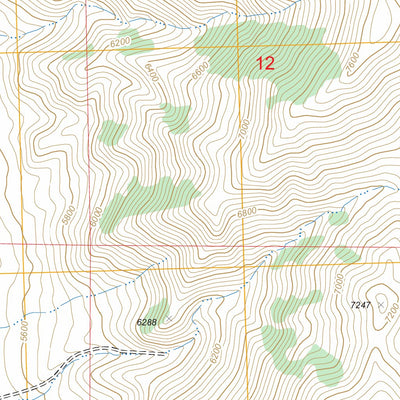 US Forest Service - Topo Arco North, ID FSTopo Legacy digital map