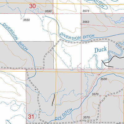 US Forest Service - Topo Ardmore, SD FSTopo Legacy digital map