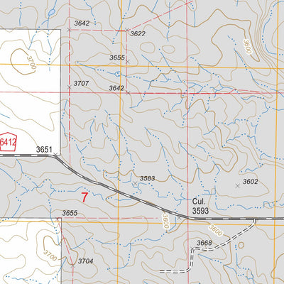 US Forest Service - Topo Ardmore, SD FSTopo Legacy digital map