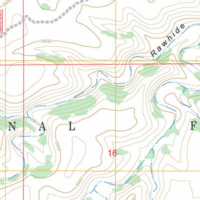 US Forest Service - Topo Ares Peak, NM FSTopo Legacy digital map