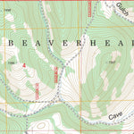 US Forest Service - Topo Argenta, MT FSTopo Legacy digital map