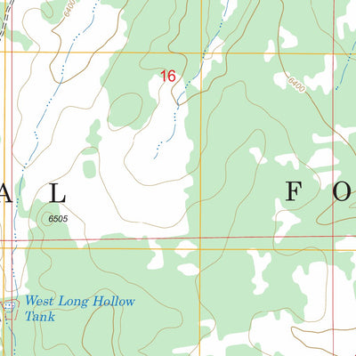US Forest Service - Topo Aripine, AZ FSTopo Legacy digital map