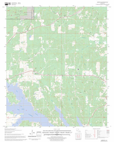 US Forest Service - Topo Arizona, LA FSTopo Legacy digital map